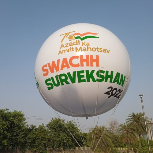 air ballon advertising