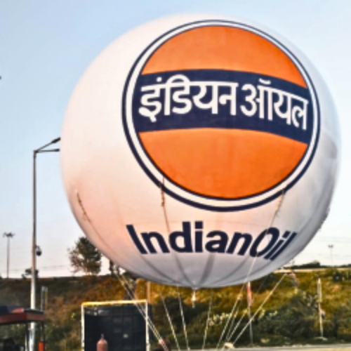 air ballon advertising